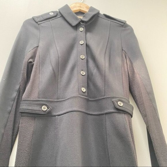 Burberry Brit Dress Mock Neck‎ Knee Length Size 10 - Picture 2 of 5